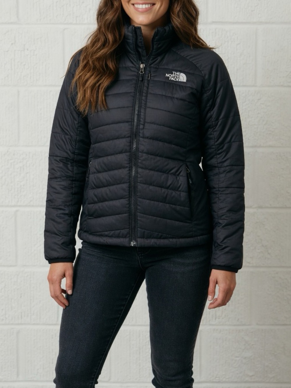 The North Face Women’s  Black Quilted Packable Puffer Jacket Nylon Small